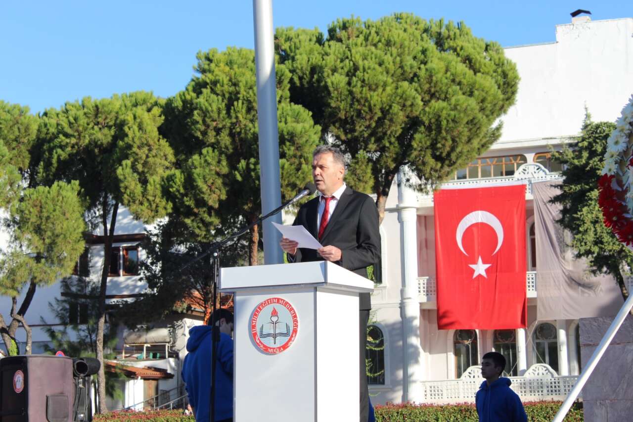 Muğla’da 24 Kasım Öğretmenler Günü Çelenk Töreni Düzenlendi 1